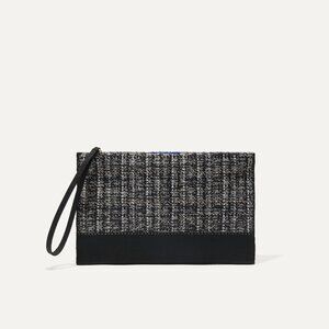NWOB Rothy's Midnight Tweed The Wristlet